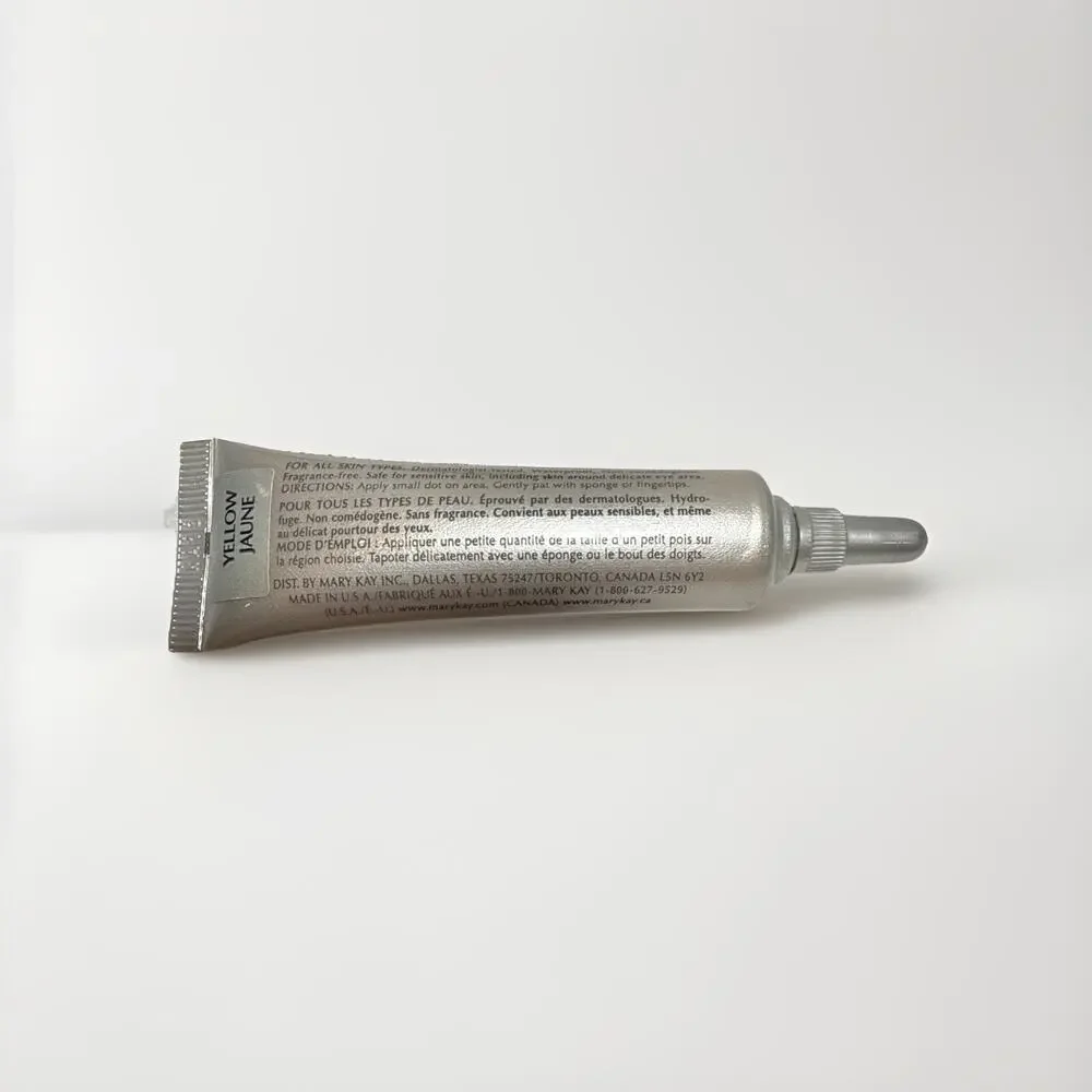 Mary Kay YELLOW Signature Concealer 073700 Discontinued Grey Tube